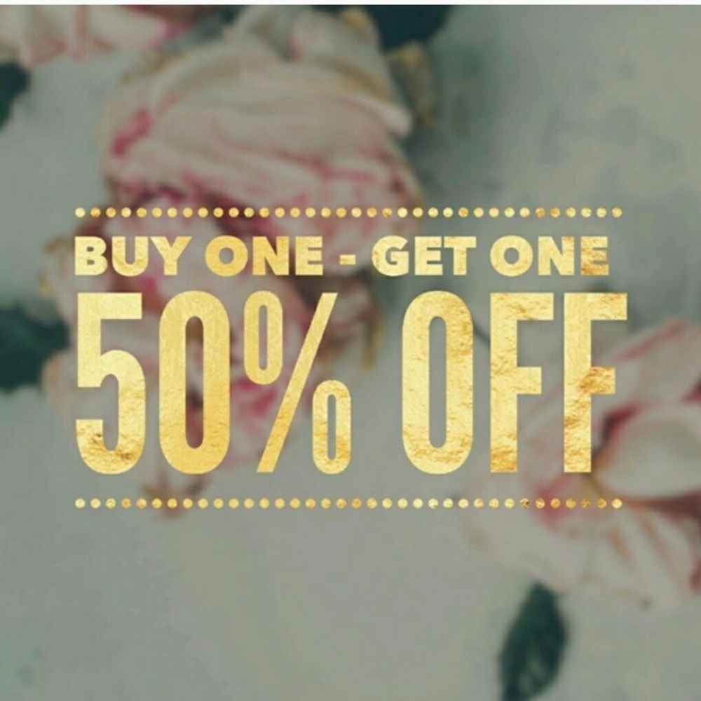 BOGO 50% Off